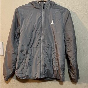 Jordan Gray Windbreaker Jacket